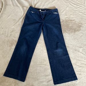 Denim dress pants Talbots